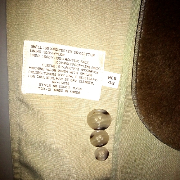 Raintamer Insulated Trench Coat Size 46Regular - Picture 5 of 11